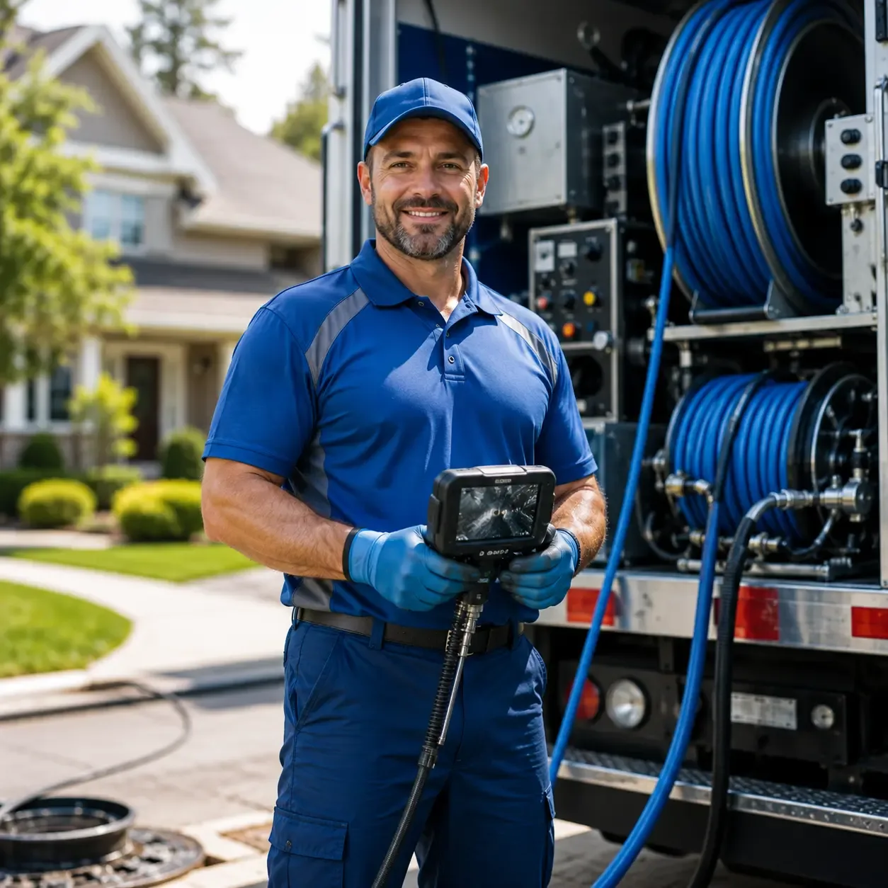 Local outdoor drain cleaning specialists in Portland, PA